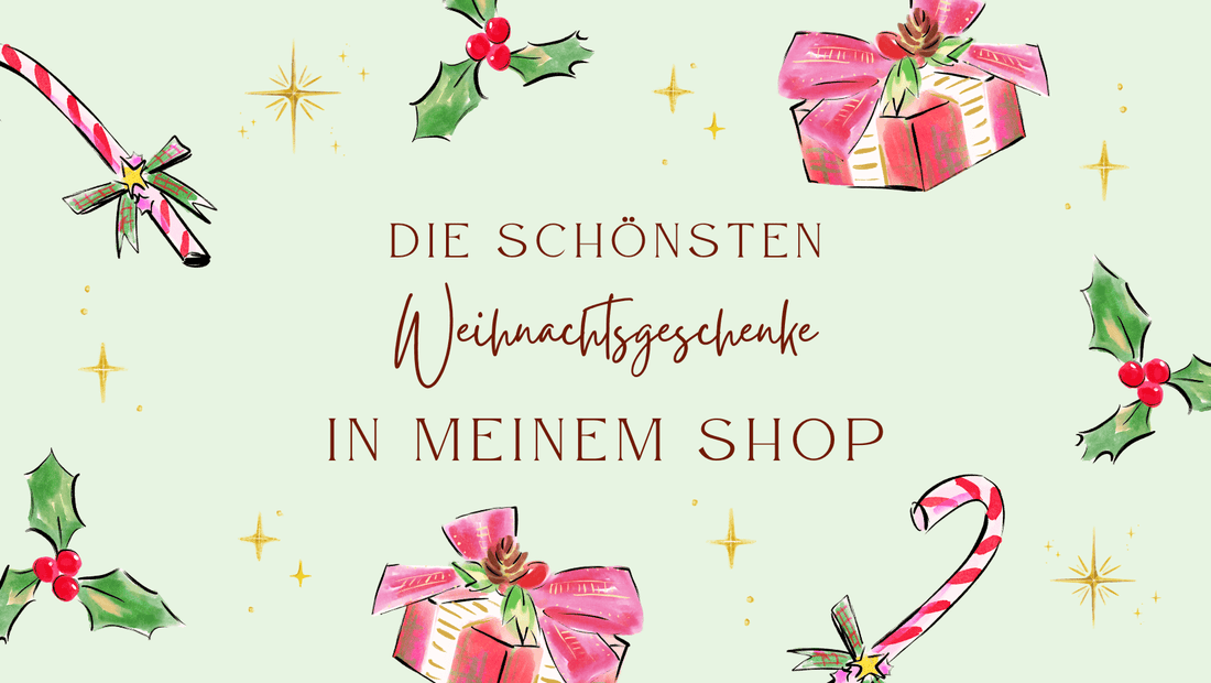 Die schönsten Weihnachtsartikel in meinem Shop