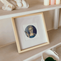 Modernes Aquarell-Porträt nach Foto im Comic Sketch Stil – Bild 3