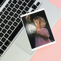 Limitiert - Zauberhafte Fine Art Postkarte "Free your Magic" – Bild 3