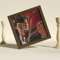 Limitiert - Fine Art Contemporary Postkartenset "Holmes & Watson" – Bild 2