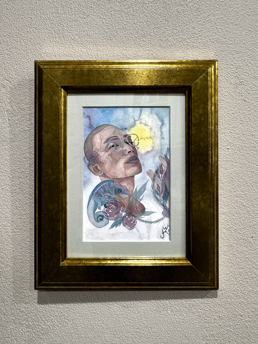 Changing Perspective Kunstdruck Postkarte