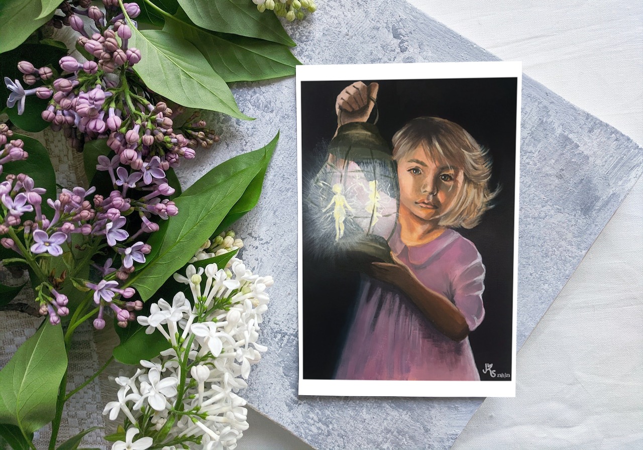 Limitiert - Zauberhafte Fine Art Postkarte "Free your Magic" – Bild 3