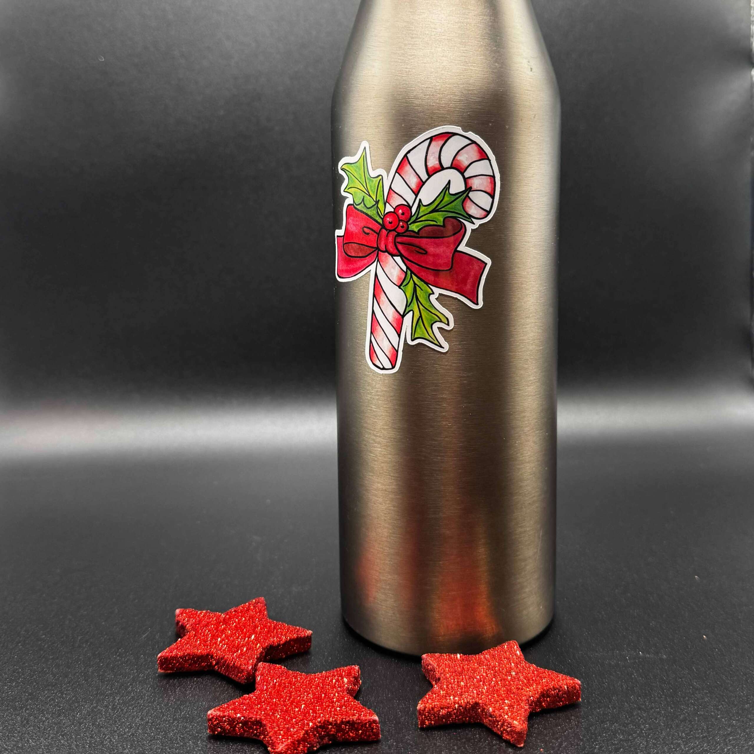 zuckerstangen-mit-stechpalme-vinylsticker