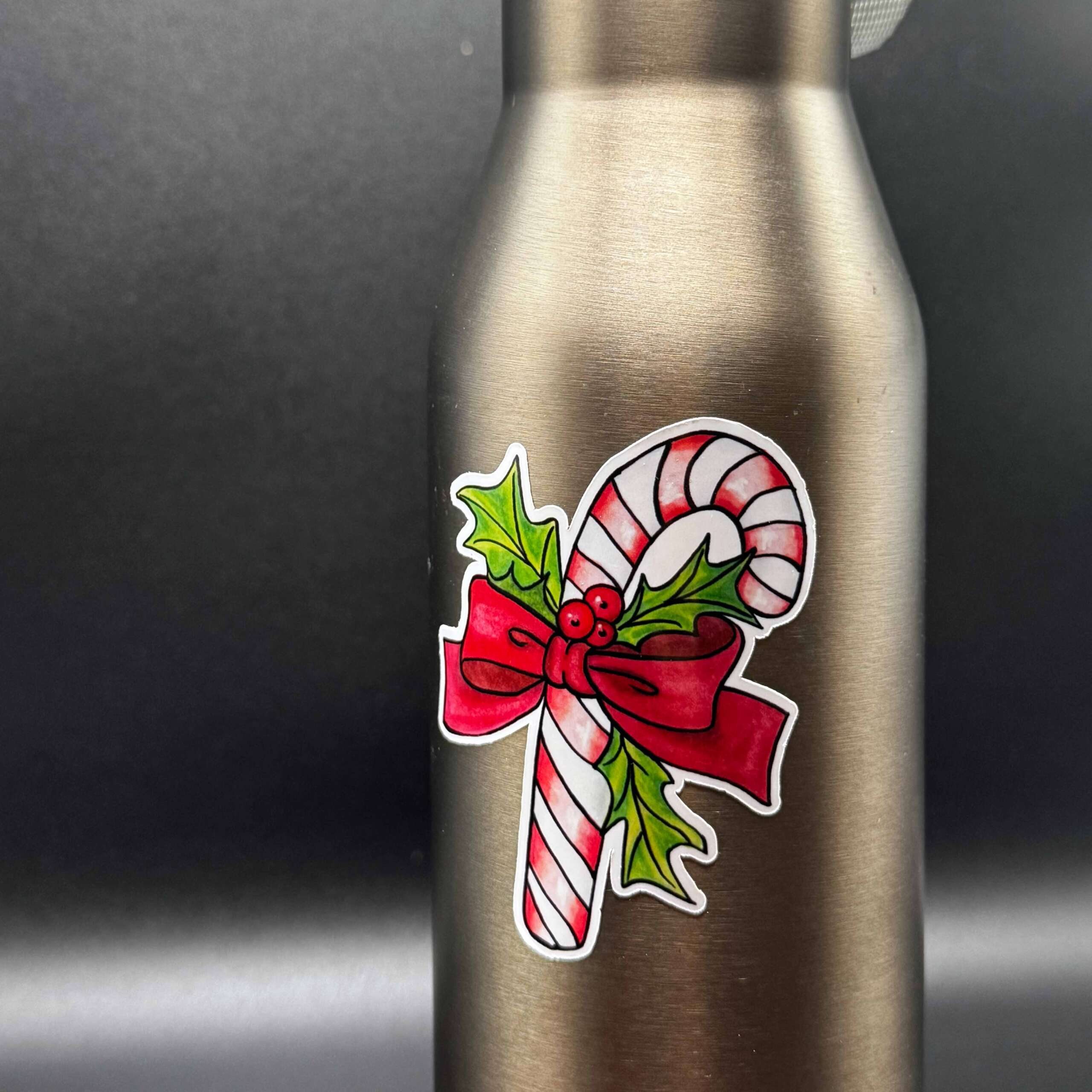 zuckerstangen-mit-stechpalme-vinylsticker