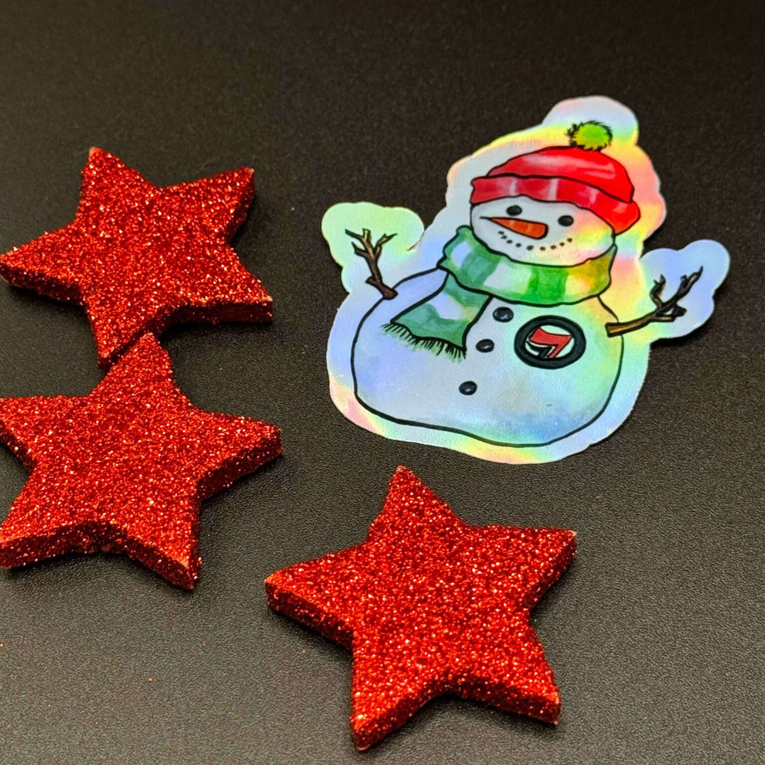 Antifa Schneemann Vinylsticker