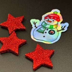 Antifa Schneemann Vinylsticker