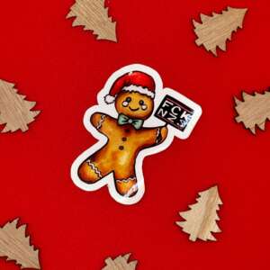 FCK NZS Lebkuchenmann Vinylsticker