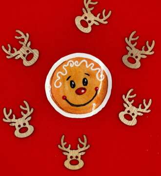 Lebkuchengesicht Vinylsticker