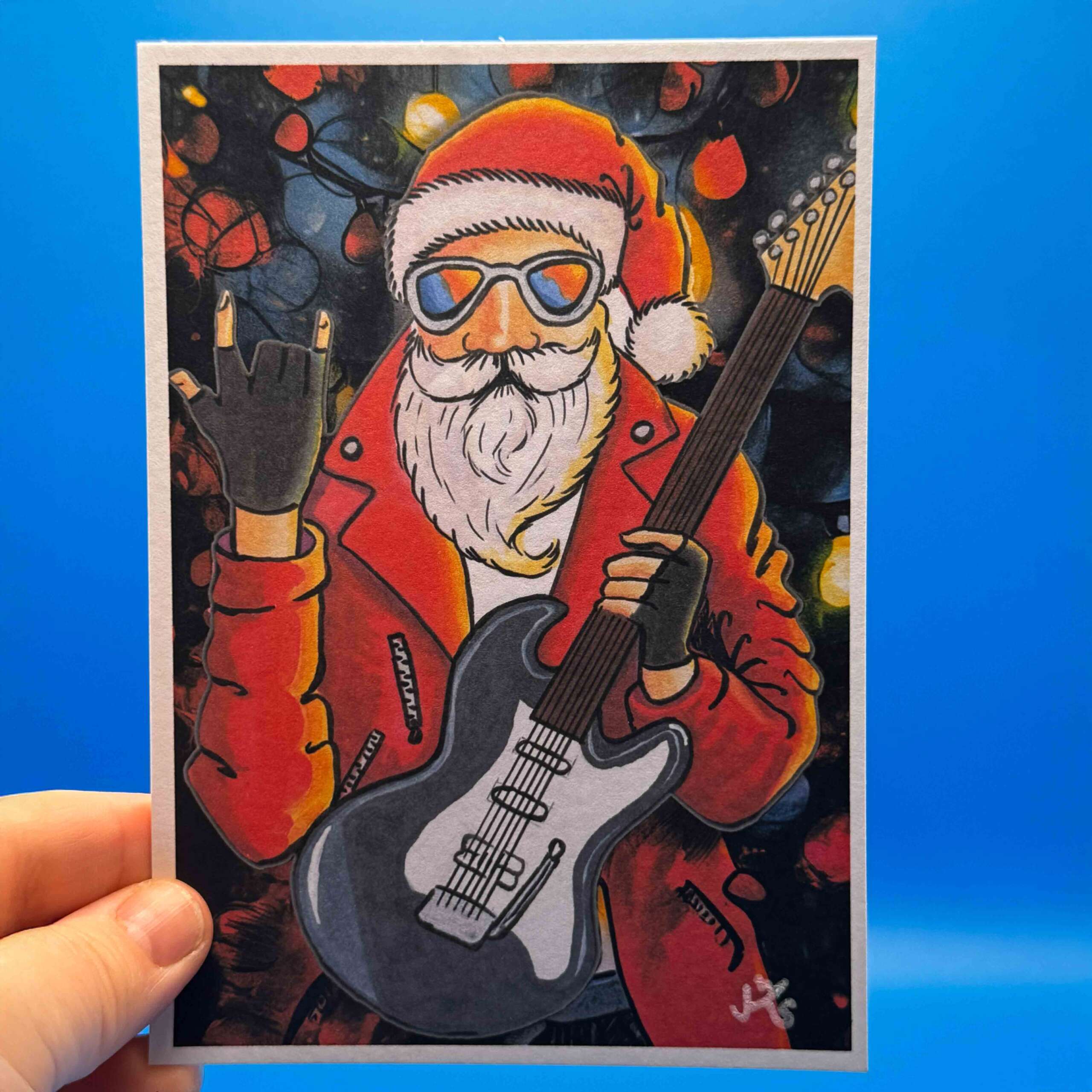 rocking-santa-weihnachtskarte