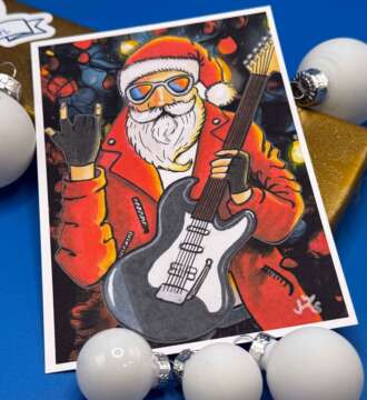 rocking-santa-weihnachtskarte