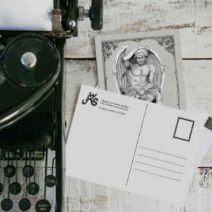 Fine Art Postkarte Tarotmotiv  "Der Teufel"