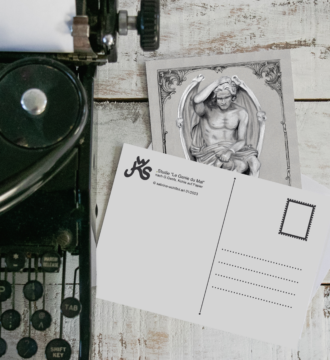 Fine Art Postkarte Tarotmotiv  "Der Teufel"